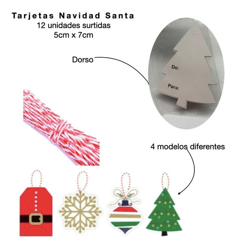 Imagen 3 de 10 de Papel De Regalo Afiche Navidad 70x100cm X 10 Hojas