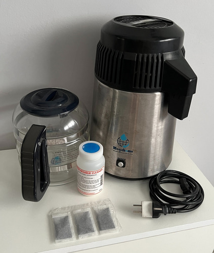 Destilador De Agua Megahome 4 Litros Acero Inoxidable Usado (Usado)