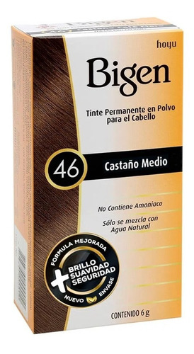 Tinte Permanente Capilar Bigen - g a $3756