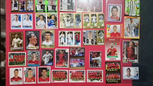 Estampas Y Tarjetas De Colección De Futbol Cristiano Ronaldo