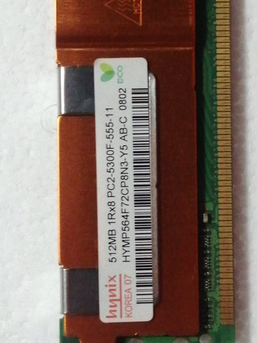 Memoria Ram Ddr2 Para Servidores Hnnix 500mb 