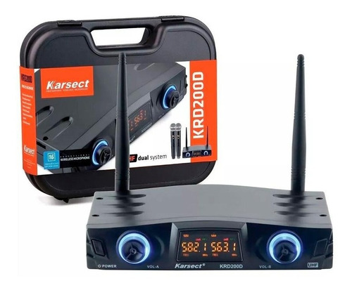 Microfones Karsect KRD-200DM dinâmico cardioide