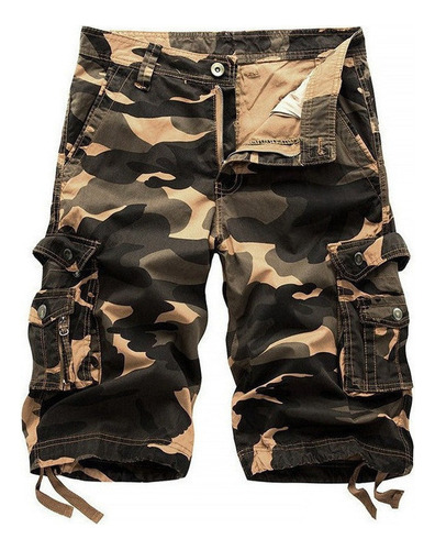 Pantalones Cortos De Camuflaje Para Ropa De Trabajo De Gran