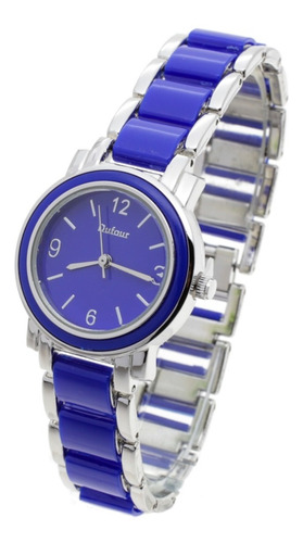 Imagen 1 de 7 de Reloj Dufour 13016 Acero Mujer Nuevos Estuche Garantía Ofic.