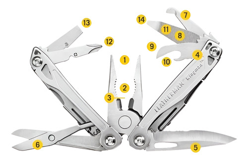 Multiherramienta Leatherman Wingman #832523 14pcs + Funda