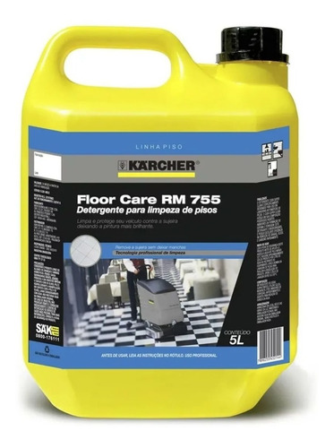 Detergente Lavadora Secadora Piso Floor Care Rm755 Karcher