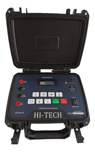 Terrometro Digital Até 20 Kohms Httr-01 Com Nf E Certificado