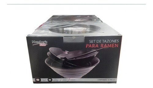 Set De Tazones Bowl Para Ramen Member´s Choice