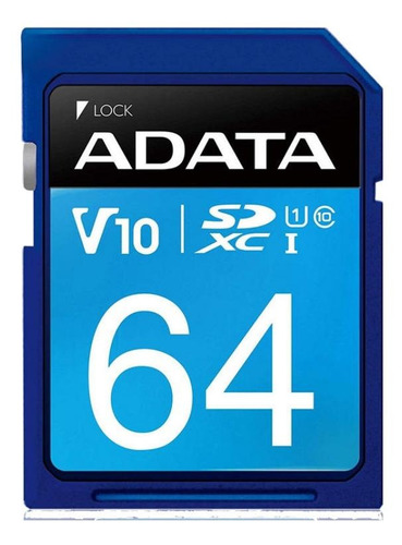 Cartão de memória Adata ASDX64GUICL10-R  Premier 64GB