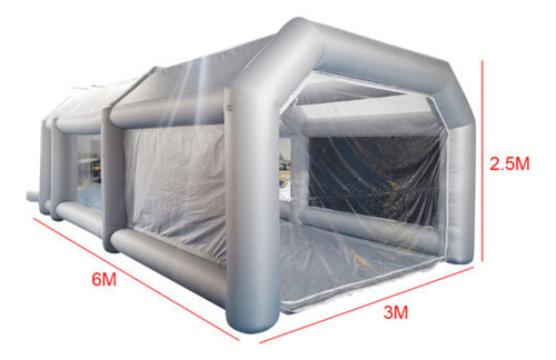 20x10x8ft Inflatable Paint Booth 2 Room Spray Paint Car  Ttd