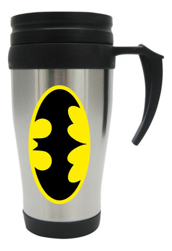 Vaso Viajero Metalico Batman Mugs 