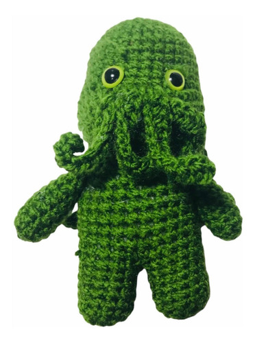 Muñeco Cthulhu Mini Criptido Tejido Amigurumi