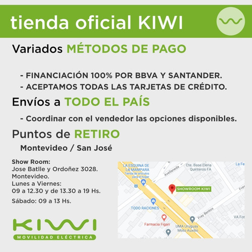 Triciclo Utilitario Kiwi Modelo Cargo