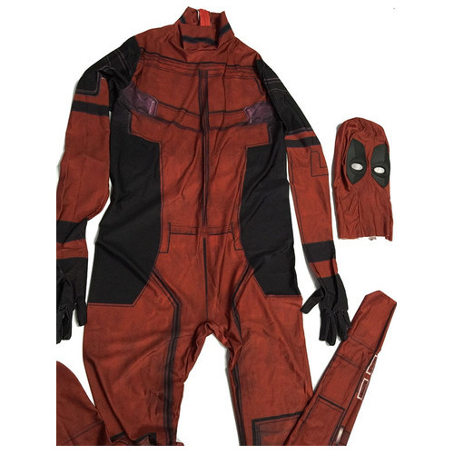 Disfraz Clásico De Deadpool Para Halloween Para Cosplay