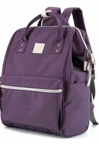 Mochila Himawari Tipo Urbana Legitima Color Violeta