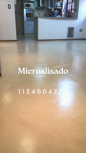Imagen 5 de 5 de Microcemento Microalisado Micropisos Microcemento Alisado