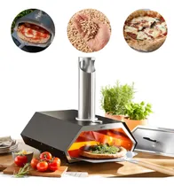 Comprar Horno Form Para Pizza Portatil A Pellets Con Chimenea