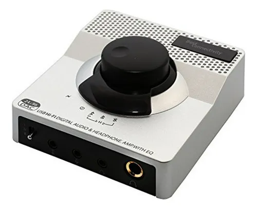 Amplificador De Auriculares Con Dac Usb De 24 Bits Y 96 Khz