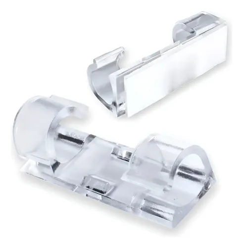 Vittak Kit 40 Clips Organizador De Mesa Fixador Adesivo De Cabo F...