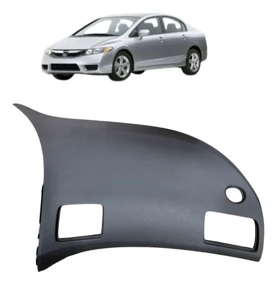 Tampa Air Bag Passageiro Honda Civic 2007 A 2011 Original Cinza-escuro