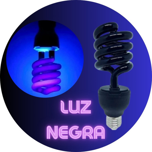 Luz Negra Efeito Neon Dj Refletor 36w Uv Festas Prova D'água