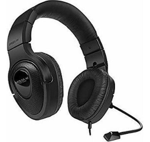 Audifonos Negros Speedlink Medusa Usb 5.1 Surround Headset Color Negro