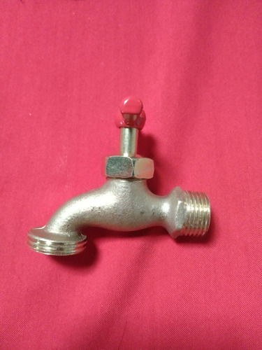 Llave De Chorro Mc Bronce Dorada 1/2 Fishdi