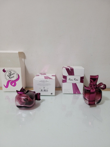 Frasco De Perfume Vacío Nina Ricci Caja Colección Deco Arte (Usado)