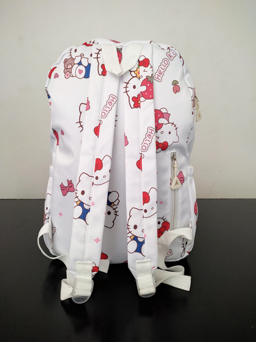 Trio Mochila Sanrio: Cinnamoroll, Pochacco Y Hello Kitty Blanco Cinnamoroll, Pochacco Y Hello Kitty