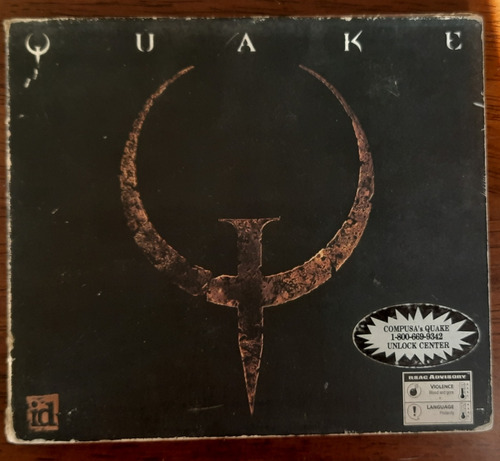 Juego Original 1996 Quake 1 Versión De Lanzamiento Coleccion
