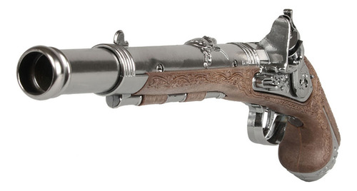 Pistola Revolver Bucanera Pirata Juguete Disfraz Infantil Tx