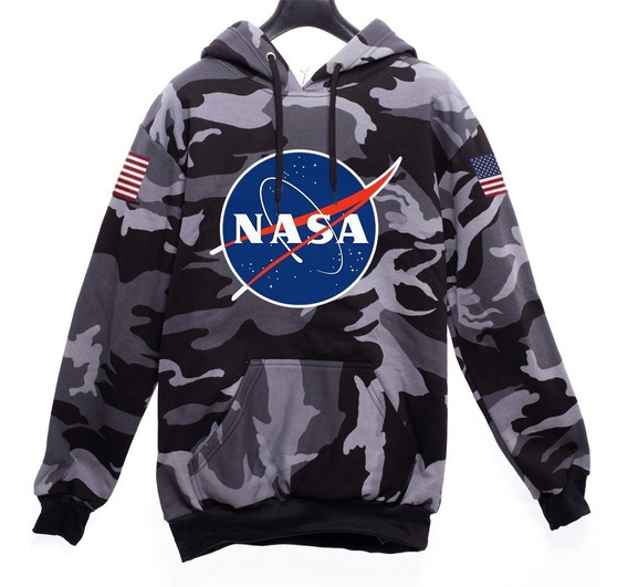 moletom nasa camuflado