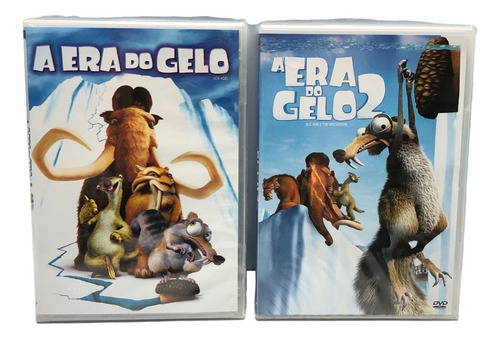 2° Dvds A Era Do Gelo Volume 1° E 2° Dublado Legendado