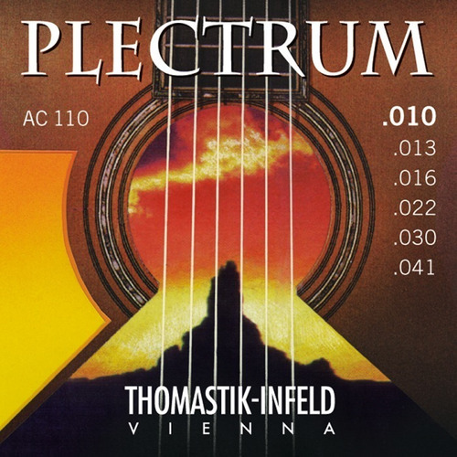 Set Cuerdas Guitarra Acústica Thomastik Plectrum Ac110