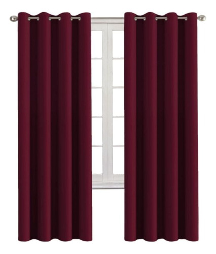 Cortinas Engomadas Blackout Para Living Dormitorios