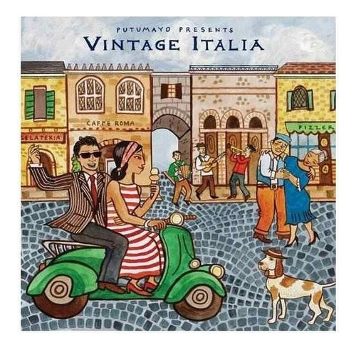 Putumayo Presents Vintage Italia Usa Import Cd Nuevo .-&&·