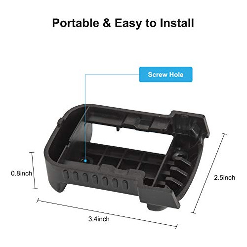 Bateria Ready Soporte Montaje Para Dewalt 5 Dcb Milwaukee