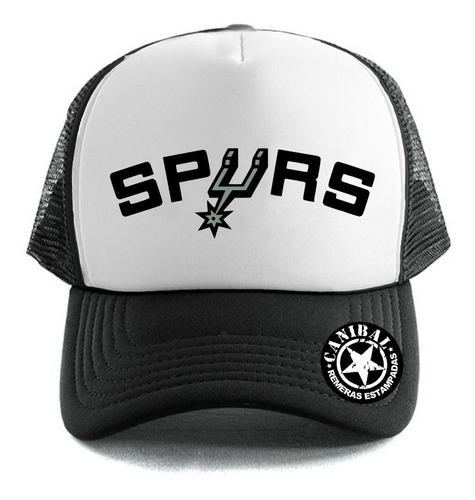 Gorras Trucker Spurs Nba Remeras Estampadas Canibal