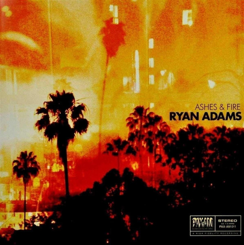 Adams Ryan - Ashes & Fire  Cd