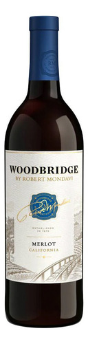 Pack De 4 Vino Tinto Woodbridge Merlot 750 Ml