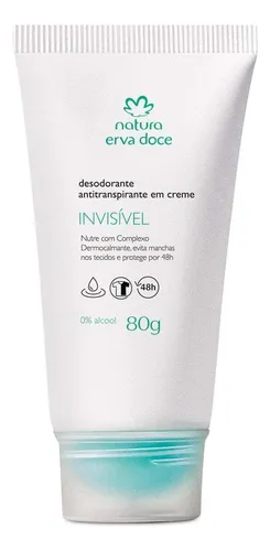 Natura Tododia Desodorante Creme Erva Doce 80g