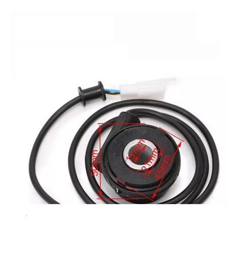 Imagen 4 de 4 de Sensor Cuenta Kilometraje Para Motos Bera, Dt, Brz Y Otros.