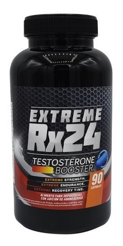 Rx24 Testosterona X 90 Cápsulas (original)