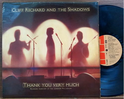 Cliff Richard & The Shadows -thank You Very Much- Lp Uk 1979