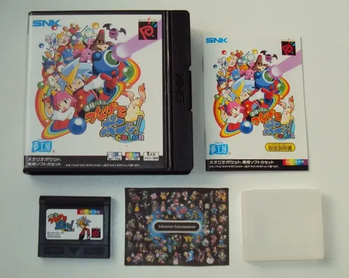 Renketsu Puzzle Tsunagete Pon! Original Jp Neo Geo Pocket