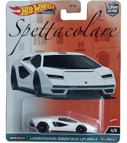 Hot Wheels Lamborghini Countach Lpi 800-4, Spettacolare [bla