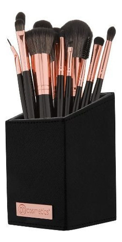 Set de 13 brochas BH Cosmetics BH Signature Rose Gold BH Signature Rose Gold glossy black/rose gold