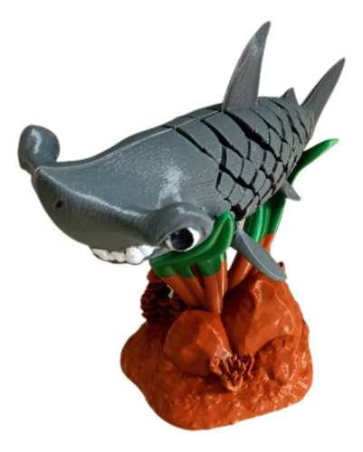 Ancla, Tiburón Martillo 3d Flex. Colección Buscando A Nemo.