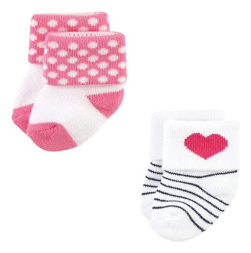 Luvable Friends Calcetines De Rizo Unisex Para Recién Nac...