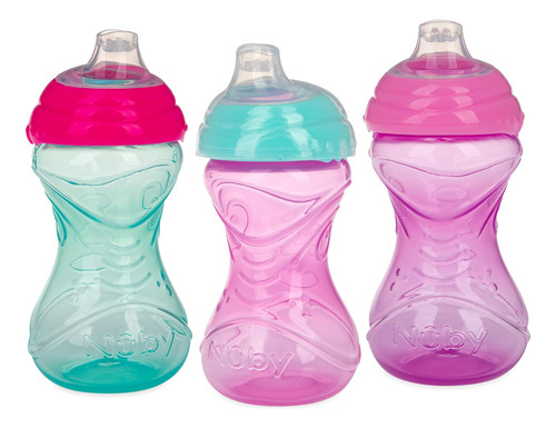 Nuby Clik-it Soft Spout No Spell Spelle Sippy Cup Para 10